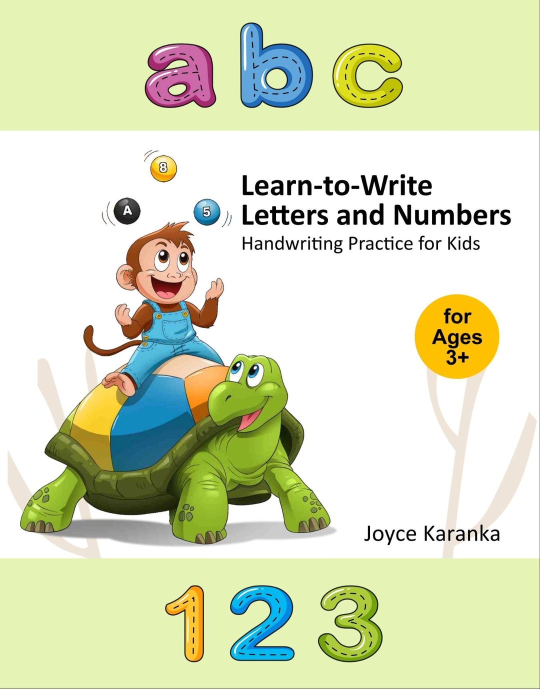 Learn-to-write Letters and Numbers: Handwriting for Kids - Etsy