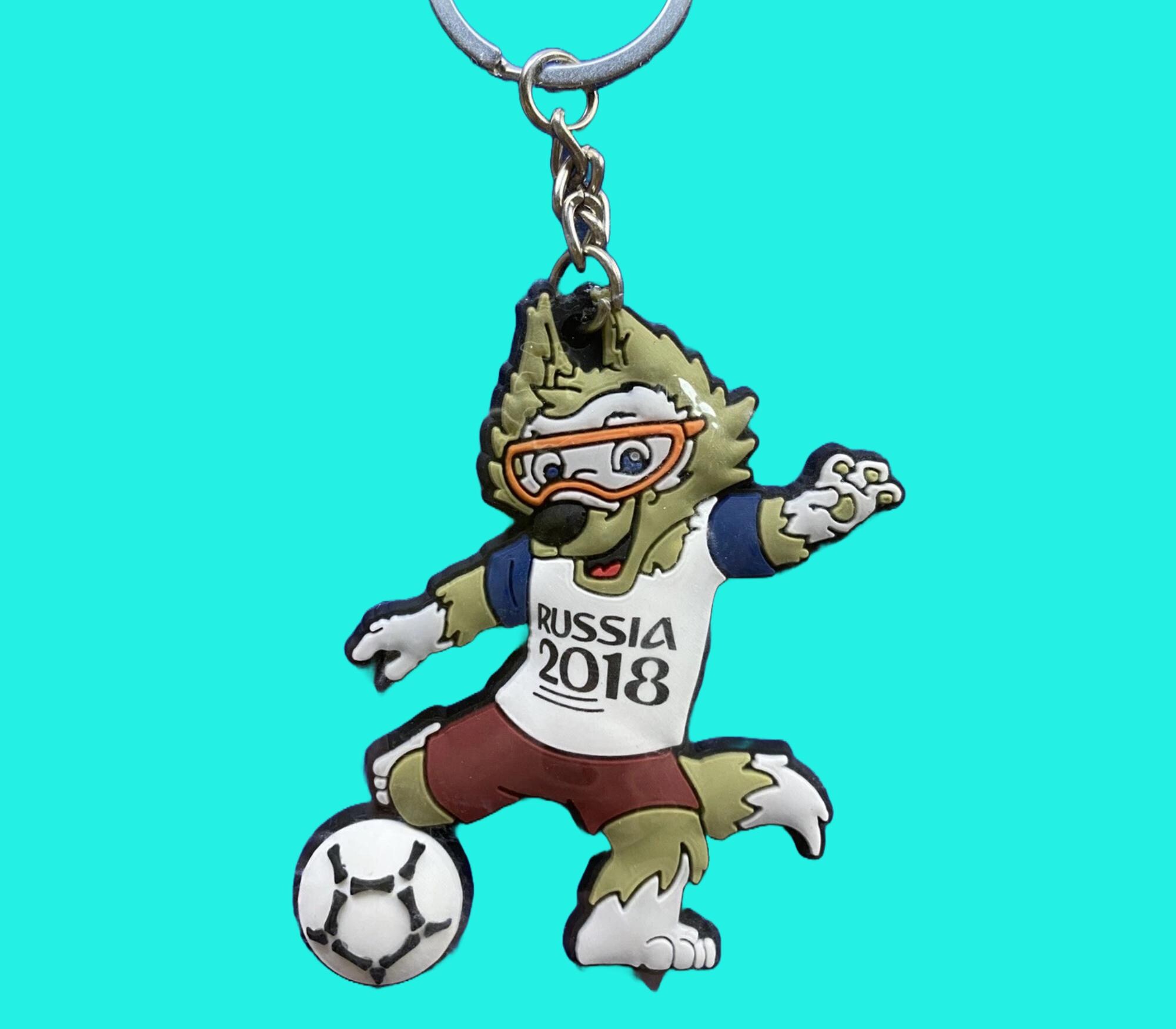 Keychain, Keyring 2018 Russia FIFA World Cup Zabivaka, Mascot