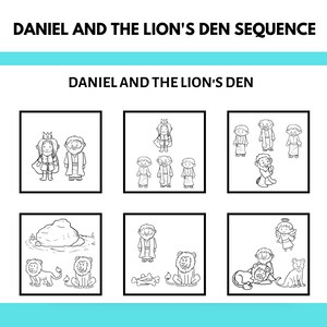 Daniel and the Lion's Den Craft, Daniel in Lions Den Bible Story ...