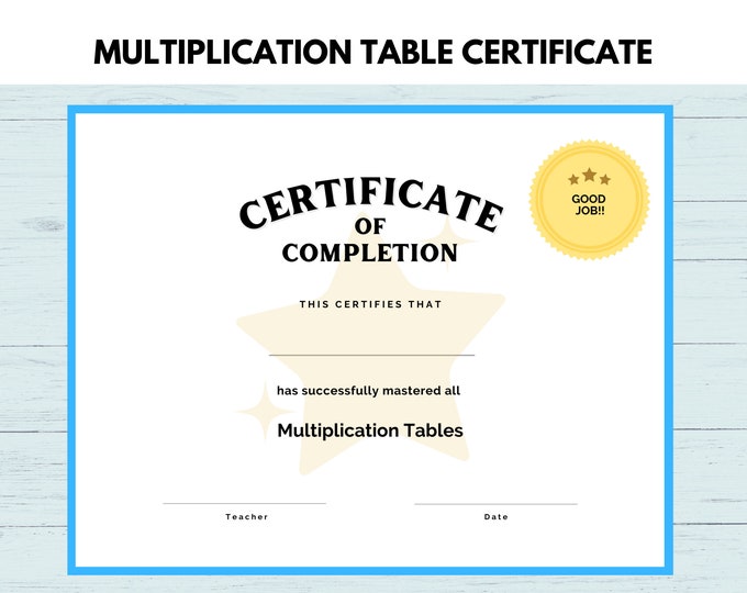 Multification Certificates This item is unavailable - Etsy