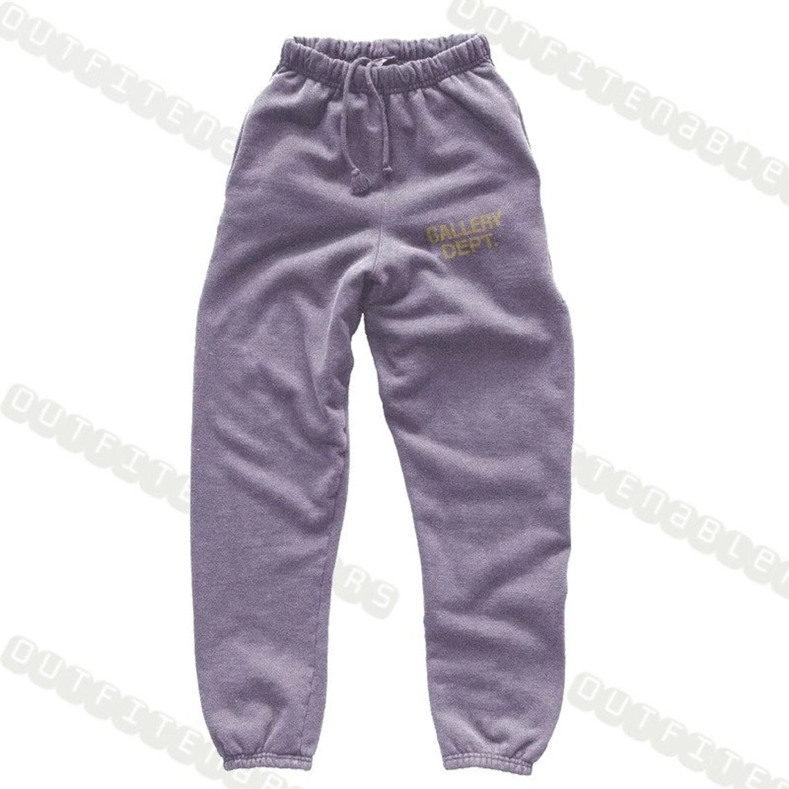 Gallery Dept Vintage Purple Sweatpant Purple Pants Men Dept Etsy
