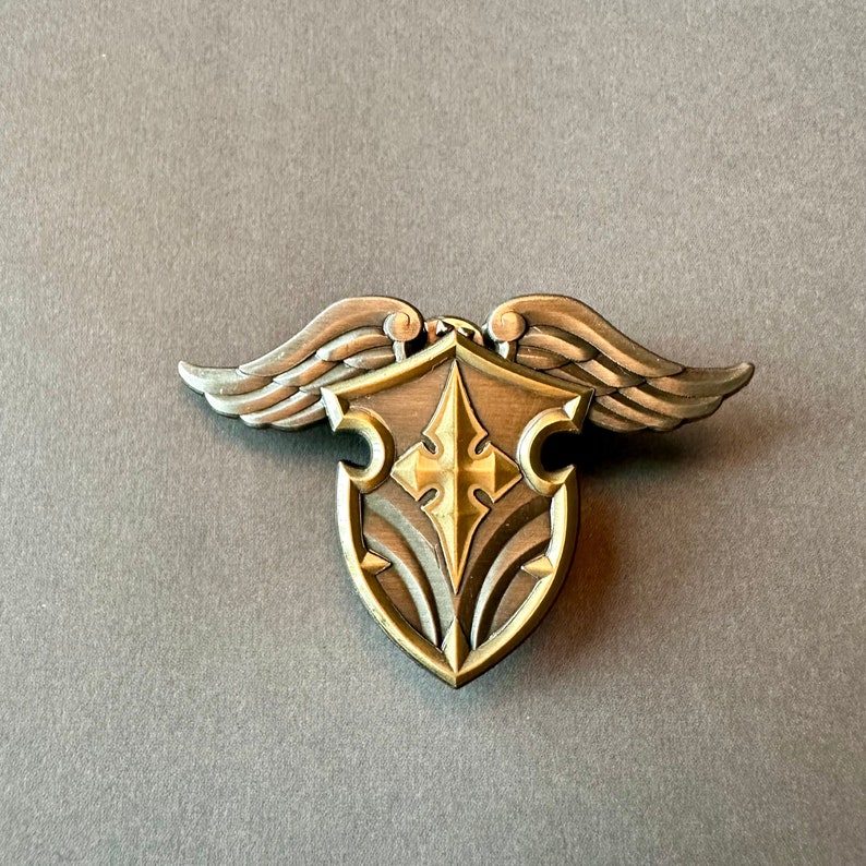 Paladin Shield Badge Enamel Pin, BG3 Pin, Video Game Fans Gift Memorabilia, Fandom Cosplay Gift Paladin
