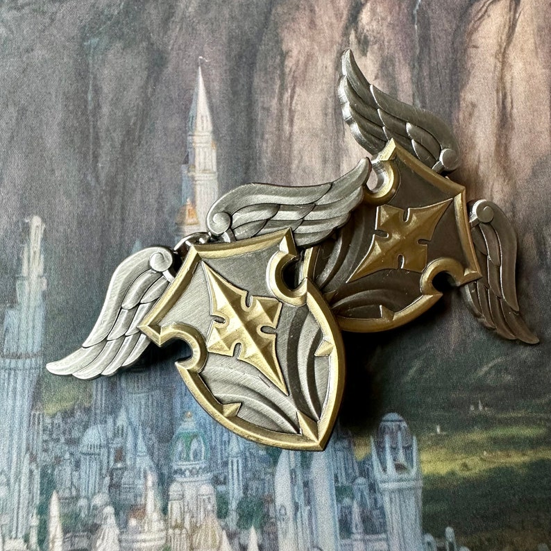 Paladin Shield Badge Enamel Pin, BG3 Pin, Video Game Fans Gift Memorabilia, Fandom Cosplay Gift image 5