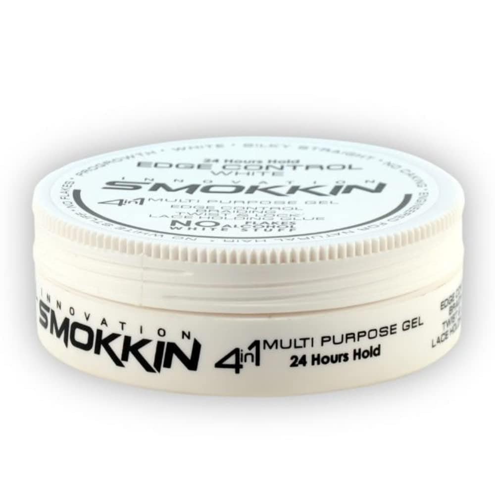 Long-lasting Twist and Lock Hair Styling Gel WHITE Edge Control, 24-hour  Superior Hold, Flake-free, Nourishes and Repairs 