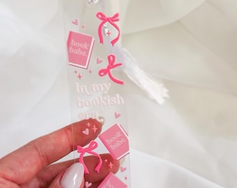 Create Your Own Acrylic Bookmark, Book Lover Gift, Bookish Gift