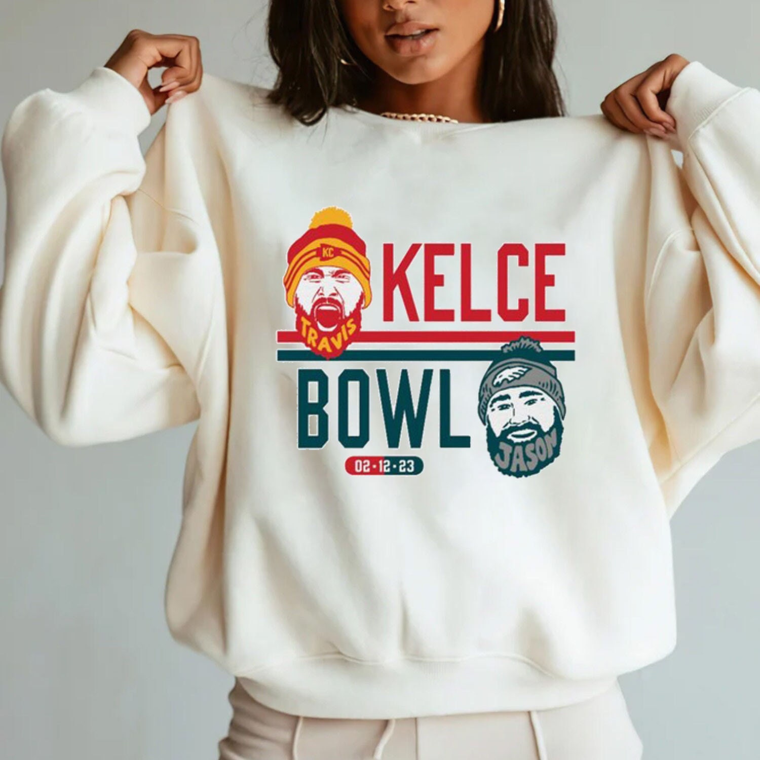 Travis kelce sweatshirt hotsell