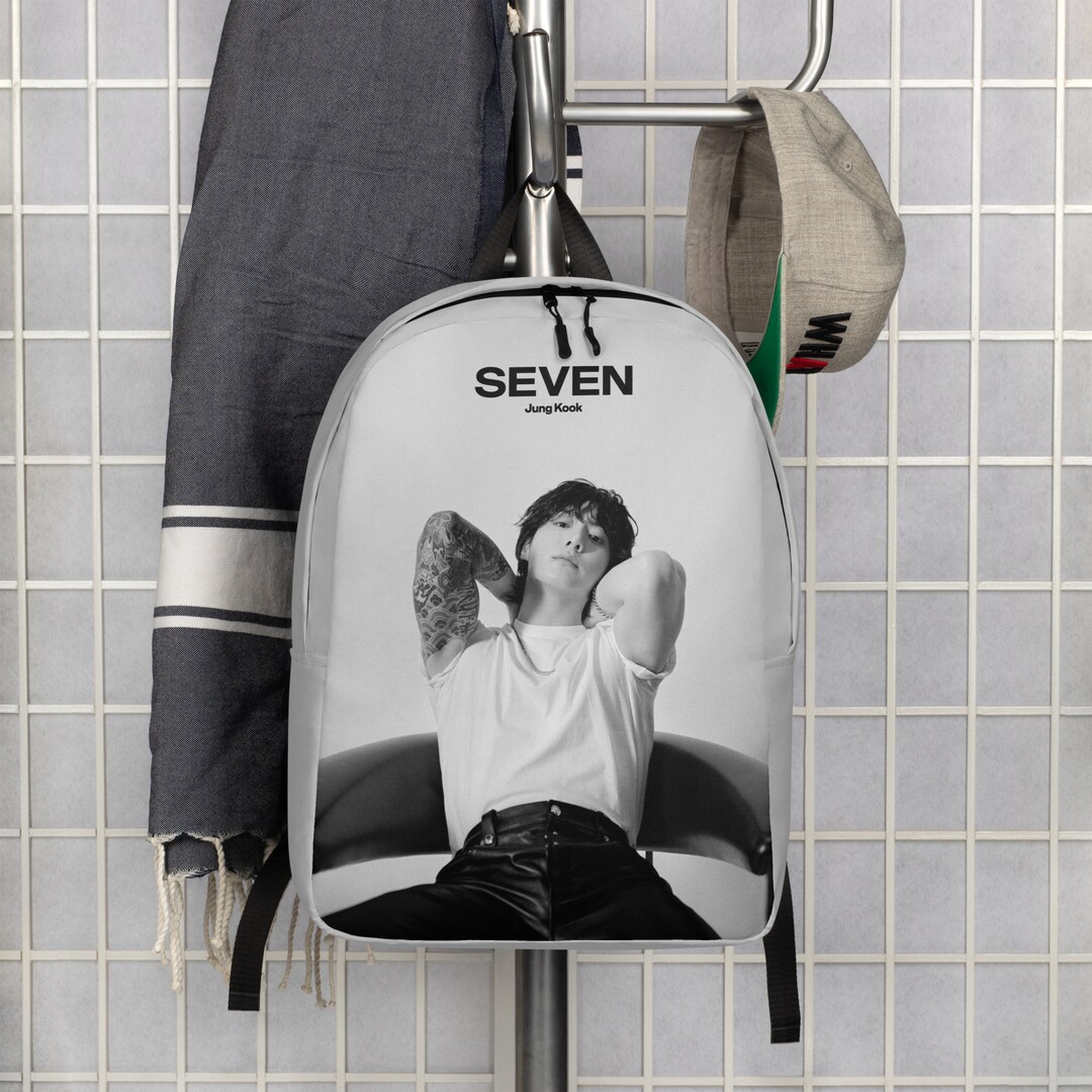 Jungkook Backpack Bts Backpack Army Backpack Jungkook Bts Etsy