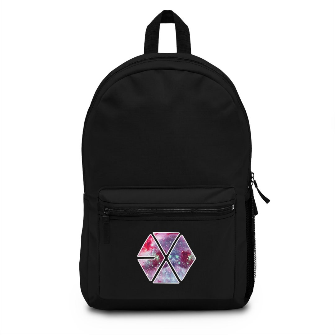 Exo Backpack Black Bag Exo Merch Korean Backpack Eri Etsy UK