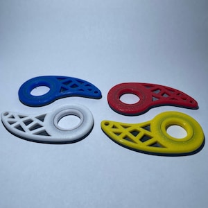 KeySpinner Schlüsselanhänger Fidgetspinner Spielzeug Geburtstagsgeschenk Geschenk Handmade Schlüssel Schlüsselbund Karambit Keyrambit Bild 1