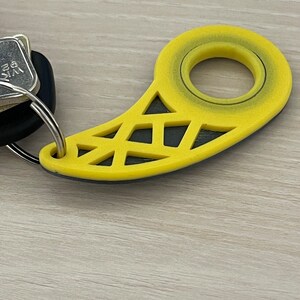 KeySpinner Schlüsselanhänger Fidgetspinner Spielzeug Geburtstagsgeschenk Geschenk Handmade Schlüssel Schlüsselbund Karambit Keyrambit Bild 2