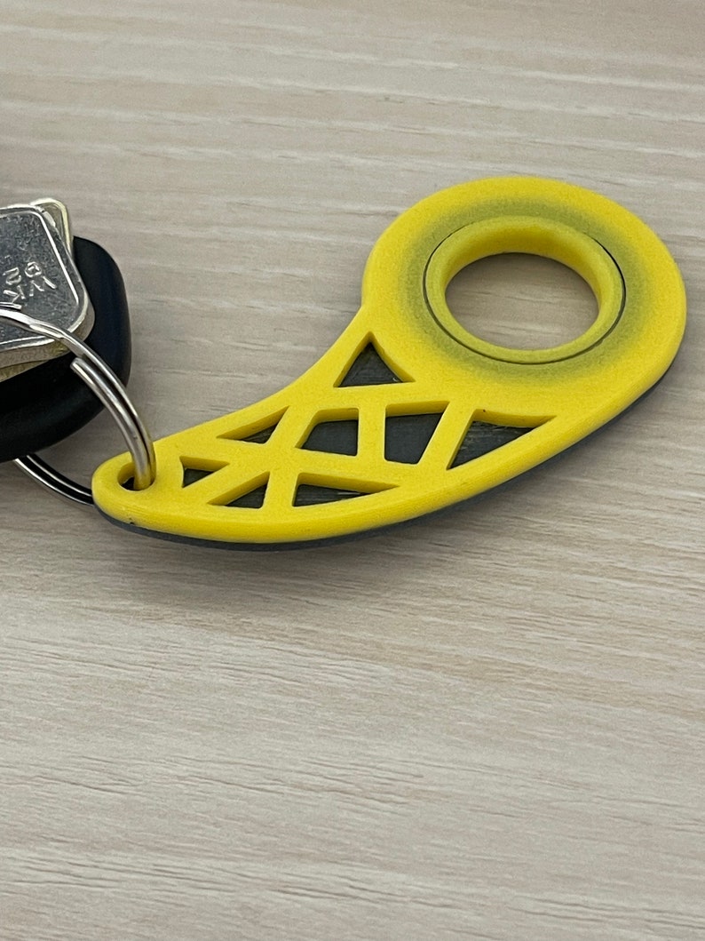 KeySpinner Schlüsselanhänger Fidgetspinner Spielzeug Geburtstagsgeschenk Geschenk Handmade Schlüssel Schlüsselbund Karambit Keyrambit Bild 2