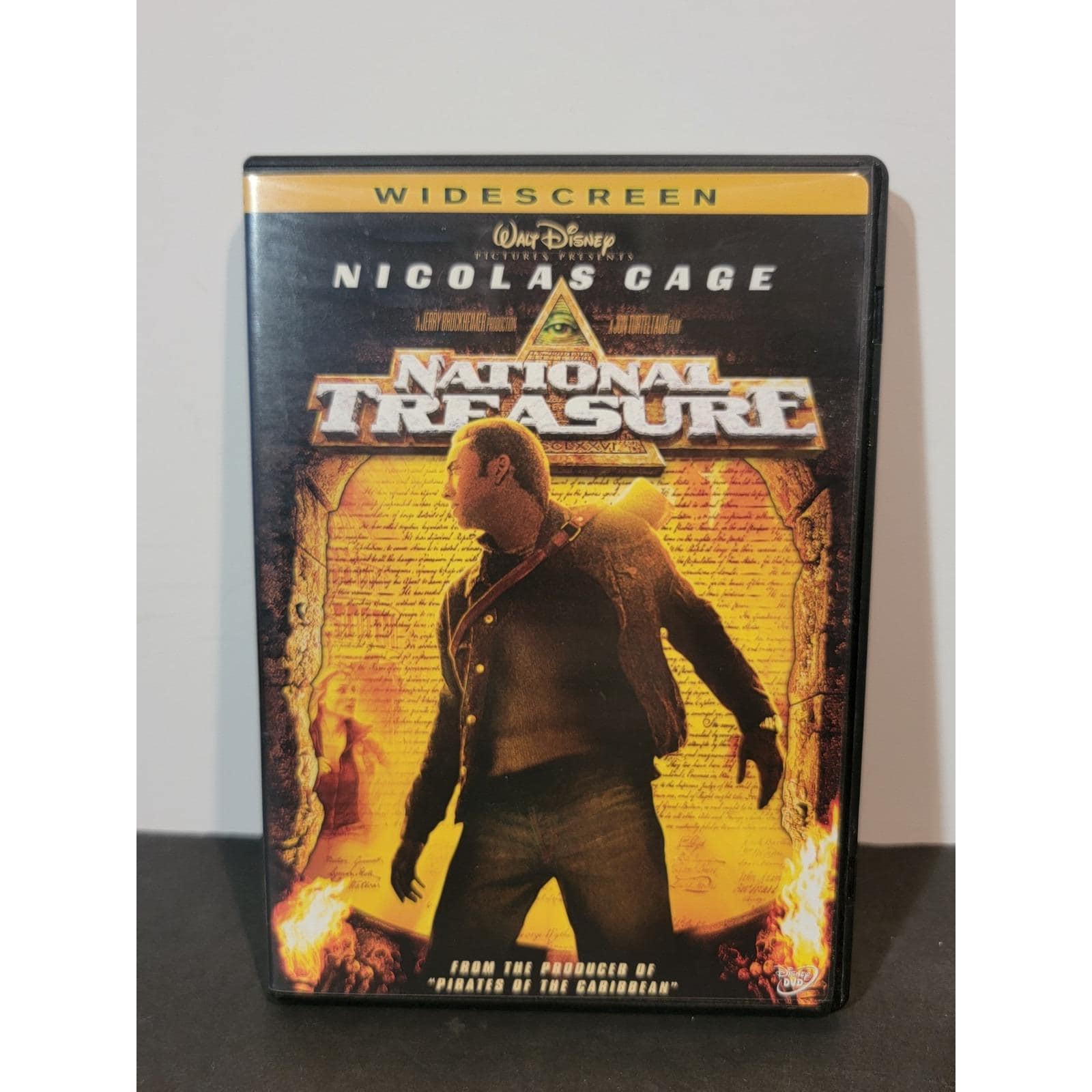 National Treasure DVD 2005 Widescreen Nicolas Cage Sean Bean Bonus