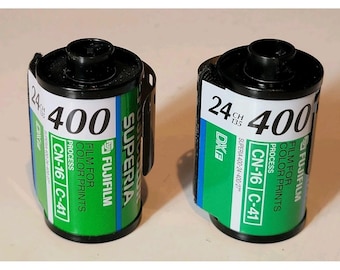 Pellicola fotografica Fuji Fujifilm Superia 400, nuova, rimanenza di magazzino.