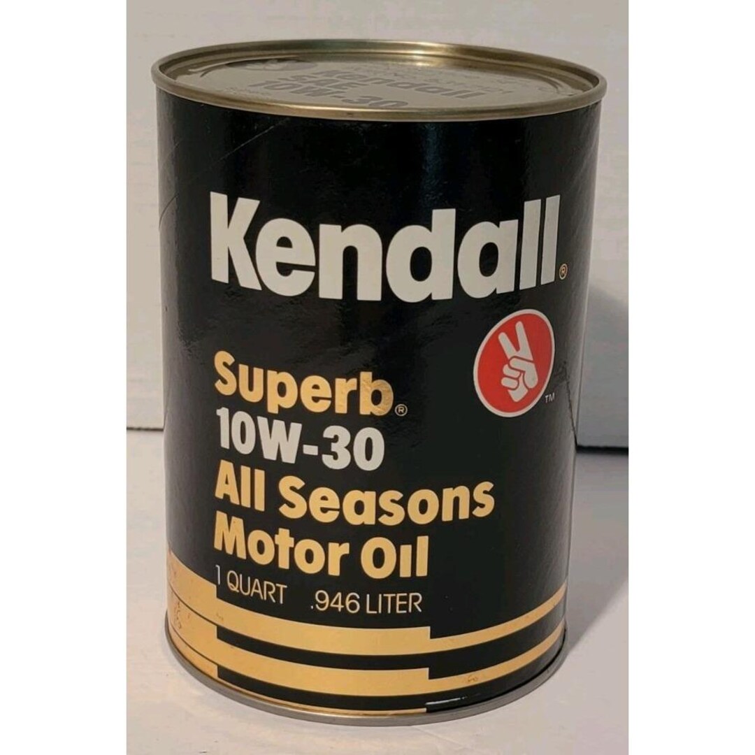 Kendall Superb 10W - 30 Motor Oil All Seasons Full Can Sealed - Etsy