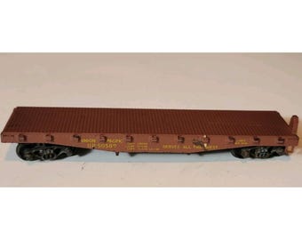 Tren modelo de vagón plano Union Pacific de escala HO vintage Athearn #50589