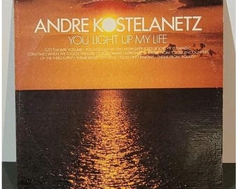 Andre Kostelanetz- You Light Up My Life Vinyl Record Album 1978