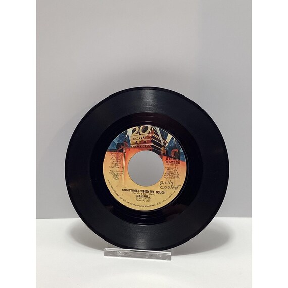 Dan Hill Sometimes When We Touch 7" Vinyl 45 Record 1977 20th Century Fox TC2355