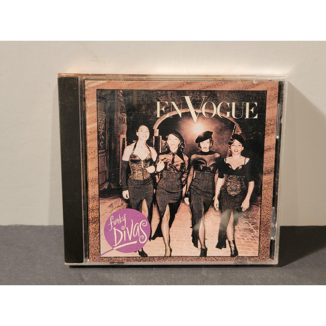 1992 R&b Soul En Vogue – Funky Divas CD 1992 R&B Soul Funk Eastwest Records Club ...