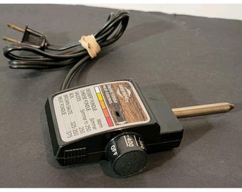 Cable de alimentación eléctrico West Bend Control de calor Olla para fondue de la década de 1970 Modelo n.° 88502