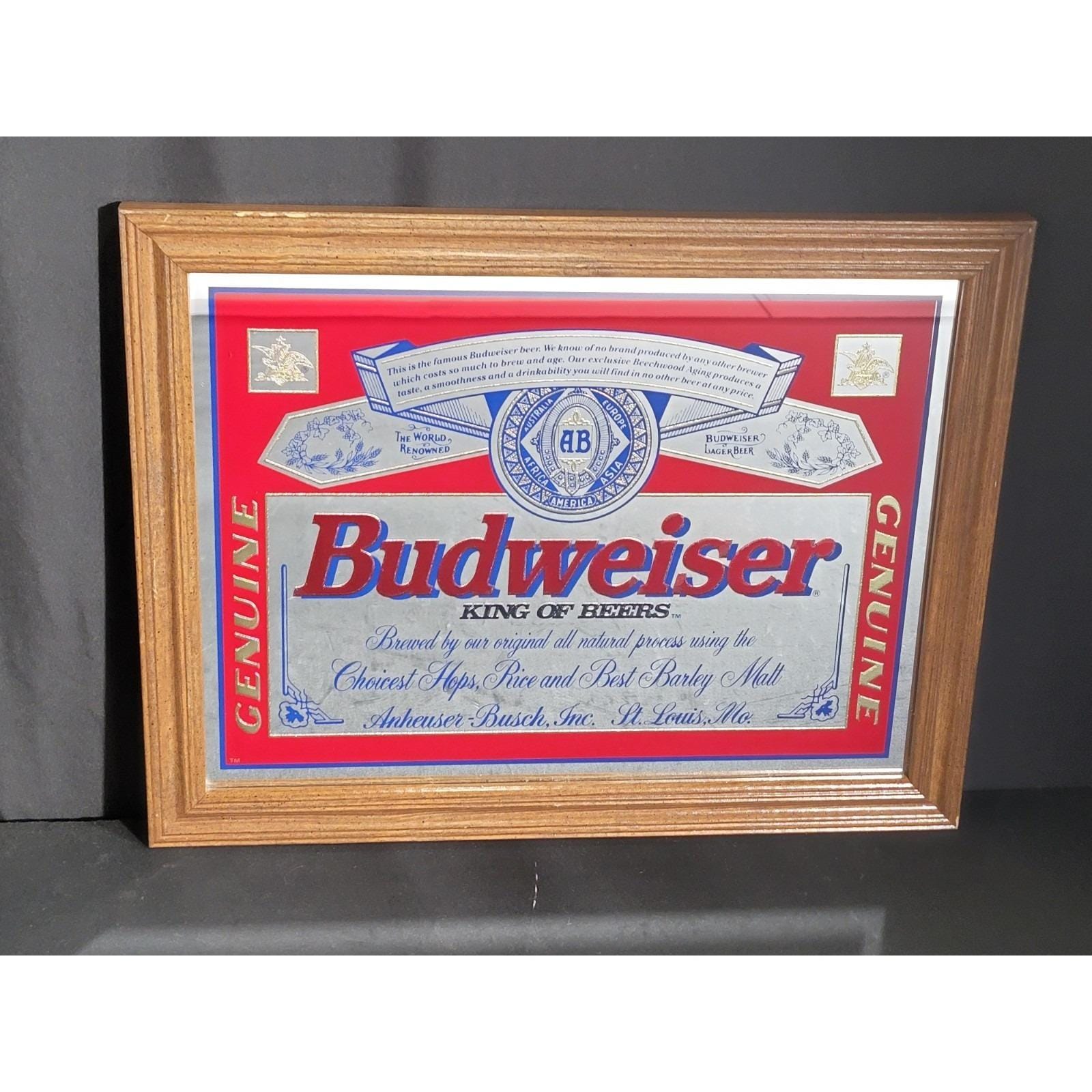 Budweiser Vintage Signs - Etsy