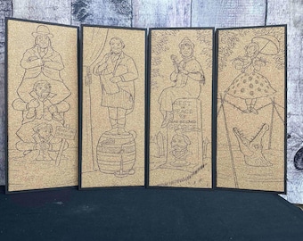 Haunted Mansion Pin Display Board | Stretching Portrait Cork