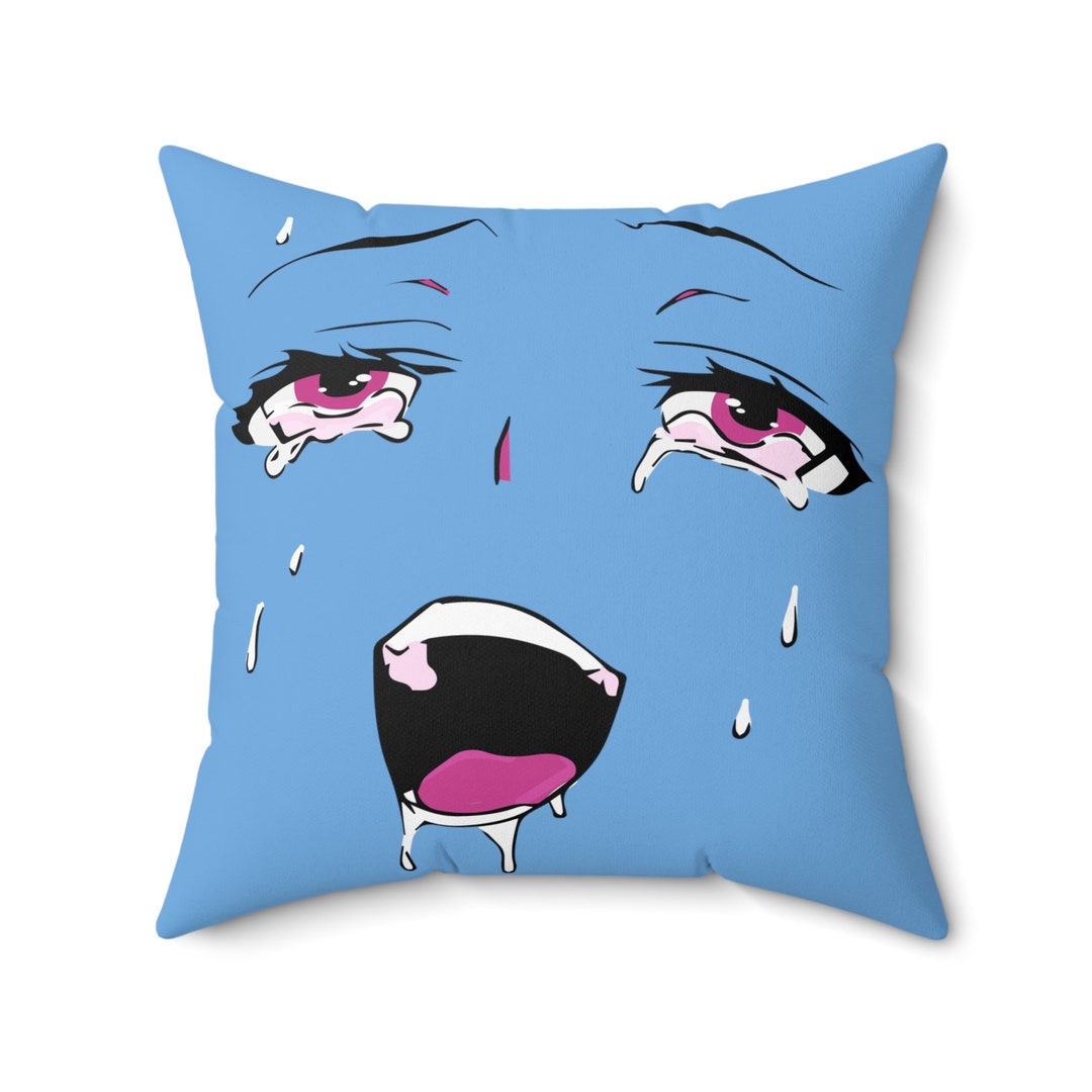 Ahegao, Ahegao Face, Pillow, Anime Pillow, Anime Girl Face, Hentai