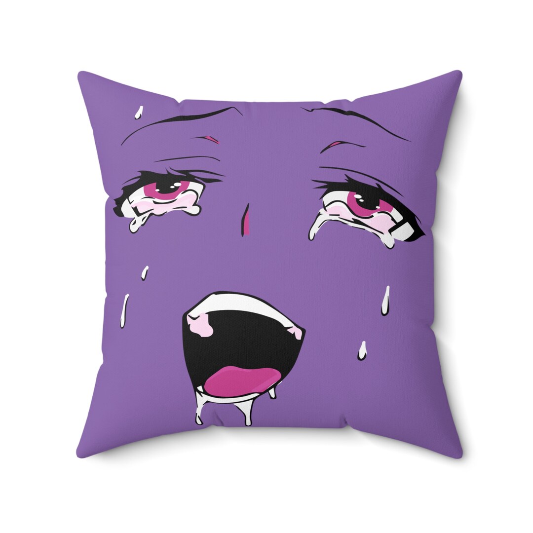 Ahegao, Ahegao Face, Pillow, Anime Pillow, Anime Girl Face, Hentai