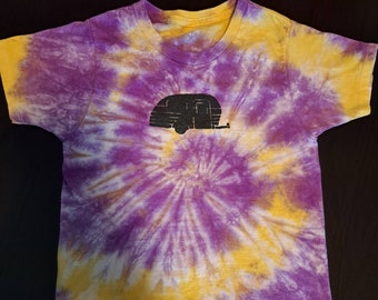 Retro camper tie-dye kids