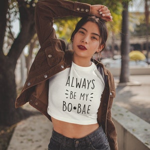 Boba Cropped Tee | Always Be My Bobae