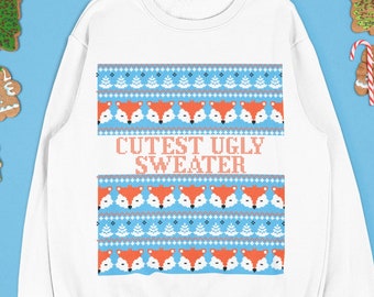 Fox Ugly Sweater - Etsy