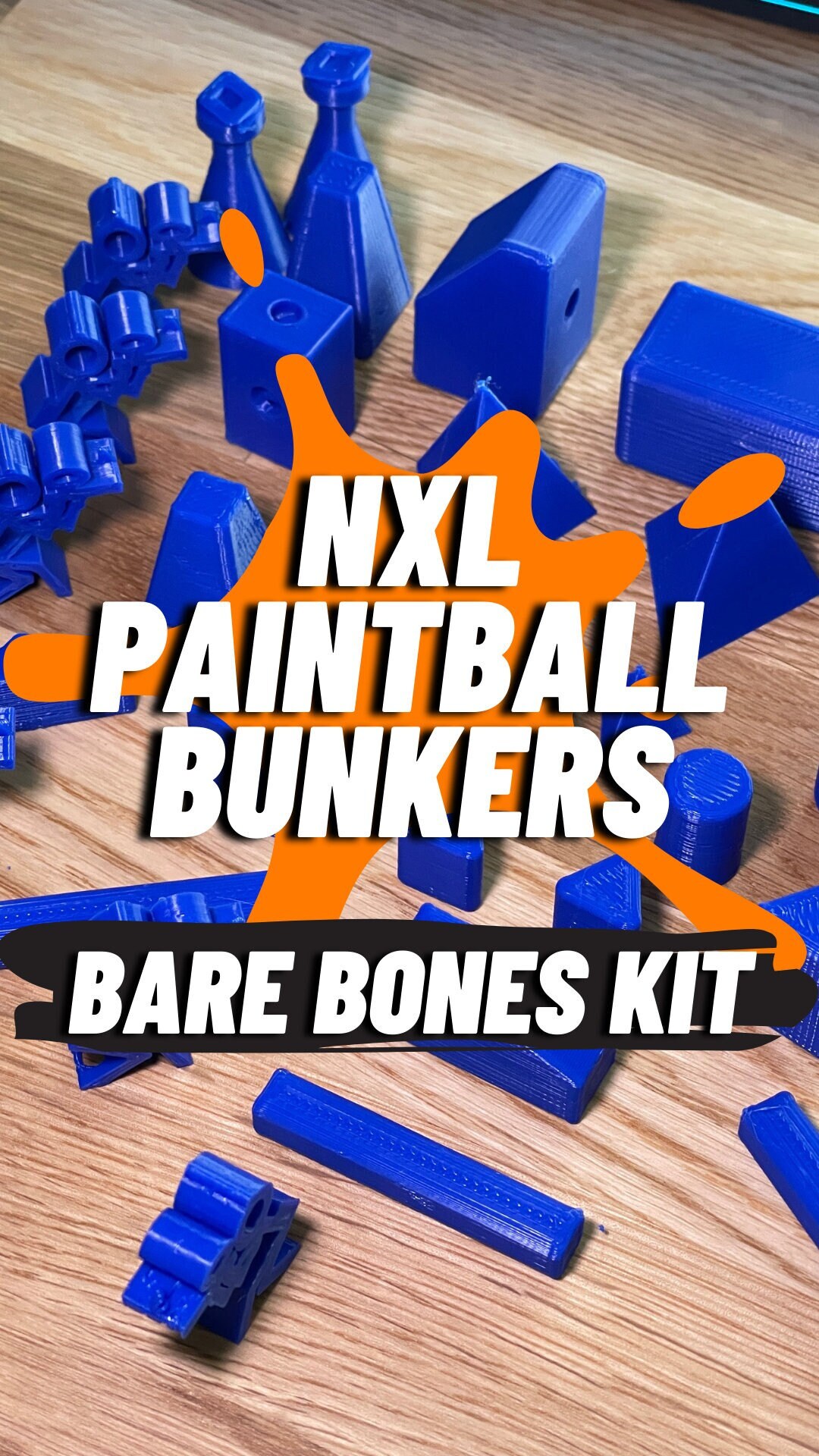 Paintball NXL Bunkers BARE BONES Kit Etsy