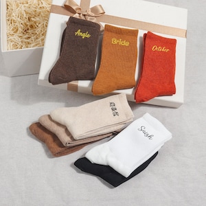 Women&#39;s comfort socks, Fall casual socks, Solid color cotton socks, Women&#39;s vintage socks, Winter socks, Personalized socks