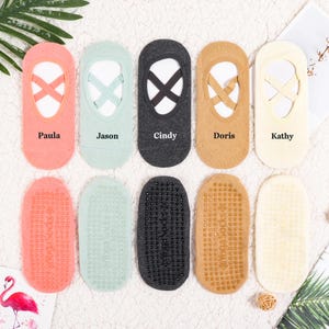 Yoga socks, Pilates yoga socks, sports non-slip socks, women&#39;s yoga instructor socks, Women&#39;s sports fitness socks, dance socks, UK4.5-6.5
