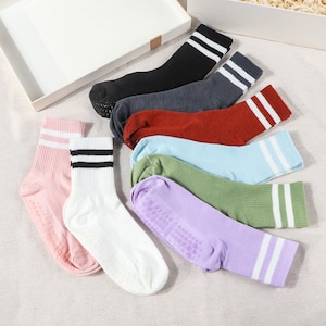 Luxury Grip Socks for Pilates and Yoga | Non-Slip Pilates Socks | A gift for her | Personalized socks
