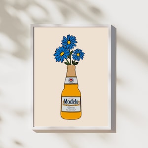 Modelo Flower Vase  | Digital Download | Instant Download | Wall Art