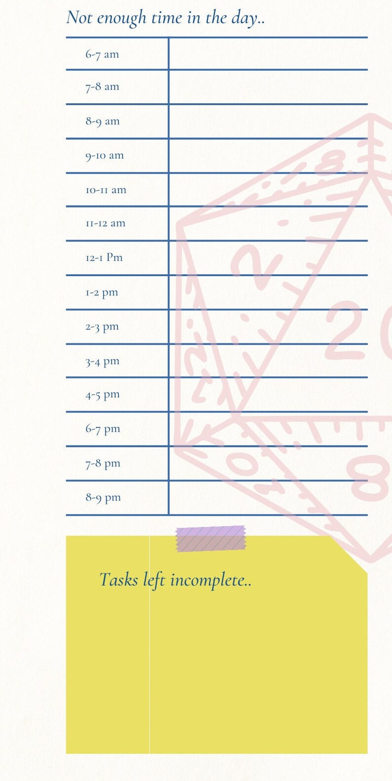 Quest Schedule, Planner, Digital Download, Printable Etsy