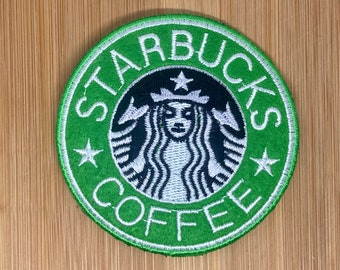 Starbucks iron on patch