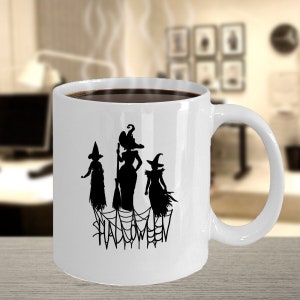 The Witches Mug Halloween Witches Decor Witch Mug Witchy Poo Mug Witch Coven Gifts Halloween Mug Halloween Gifts Yes I Do Drive A Stick