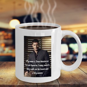 Dean Winchester Becher Wassermann Geschenke Supernatural Geschenke für Supernatural Fan Dean Winchester Geschenk für Dean Winchester Fan Dean I&#39;d Do Him