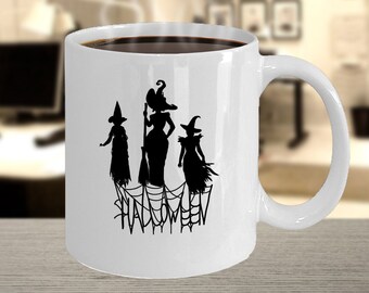 The Witches Mug Halloween Witches Decor Witch Mug Witchy Poo Mug Witch Coven Gifts Halloween Mug Halloween Gifts Ja, ik rijd een stok