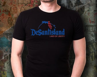 DeSantisland T-shirt Ron DeSantis Land Of Liberty Shirt Conservative Shirt Republican T-shirt DeSantisland Gift For DeSantis Fan Political