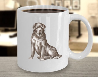Chocolate Labrador Mug Labrador Christmas Mug Labrador Retriever Mug Labrador Mug Lab Dad Mug Lab Mom Mug Lab In Pencil Chocolate Lab Mug