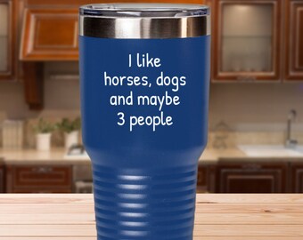 Horse Travel Mug Horse Tumbler Mug Horse Insulated Mug Horse Tumbler Coffee Mug Horse Tumbler With Lid Horse Cup For Women I like Horses Mug