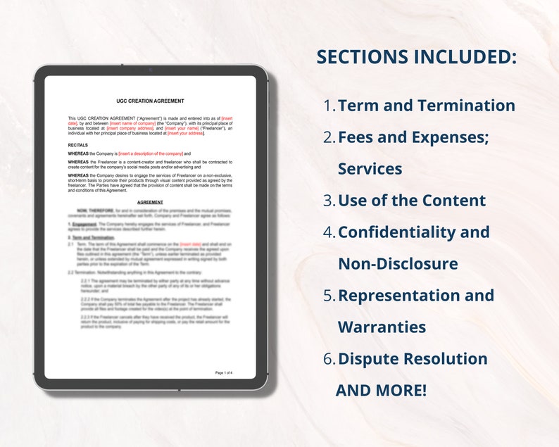 ugc-contract-template-fully-editable-ugc-agreement-template-etsy