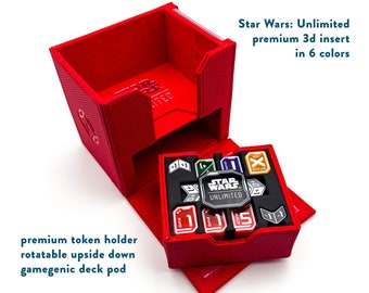 Star Wars: Unlimited - Gamegenic DECK POD - 3d Insert