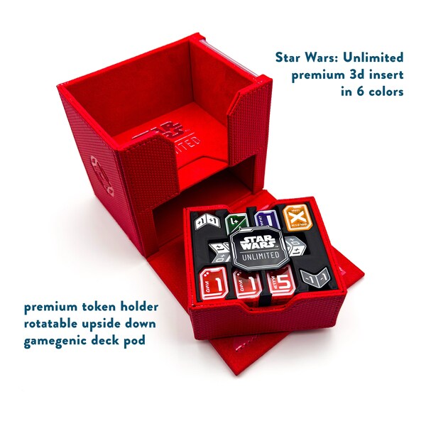 Star Wars: Unlimited - Gamegenic DECK POD - 3d Insert