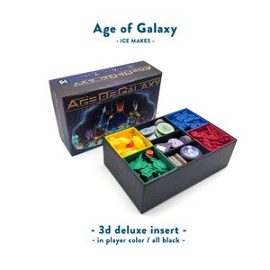 Age of Galaxy – 3D Deluxe-insats (8 st)