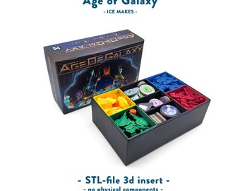 Archivos STL - Age of Galaxy – Inserto 3D Deluxe (sin componentes físicos)