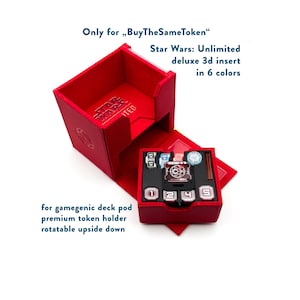 Star Wars: Unlimited - Gamegenic DECK POD - endast för BTST (BuyTheSameToken) tokens - 3D-insats
