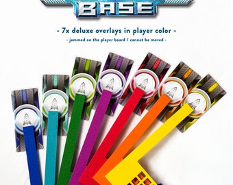 Space Base – 3D Deluxe Playerboard Overlay Set (21 pcs)
